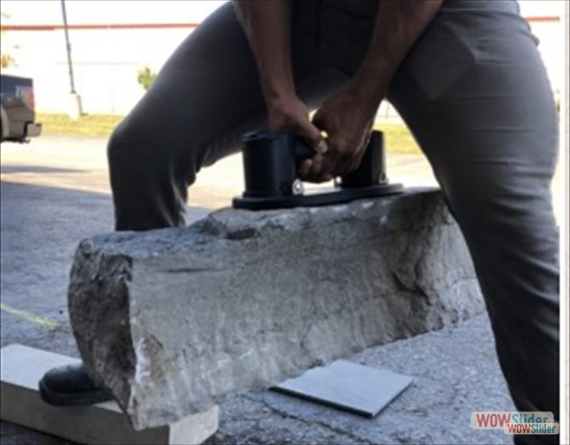 LIFTING HEAVY STONE WITH GRABO